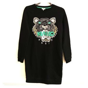 🐅EUC Kenzo Tiger Embroidered Sweatshirt Tunic🐅